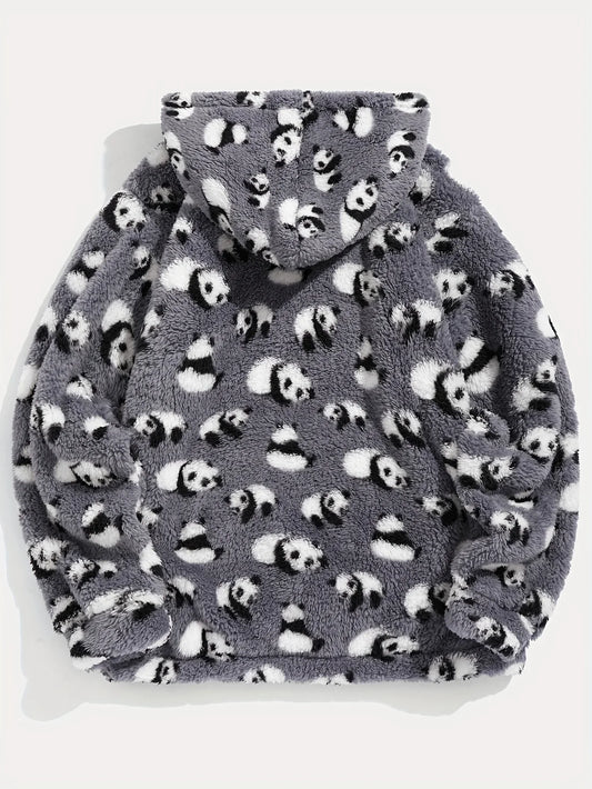 Fluffy Panda Hoodie