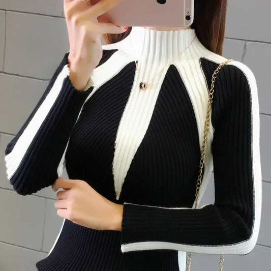 High Neck Sweater