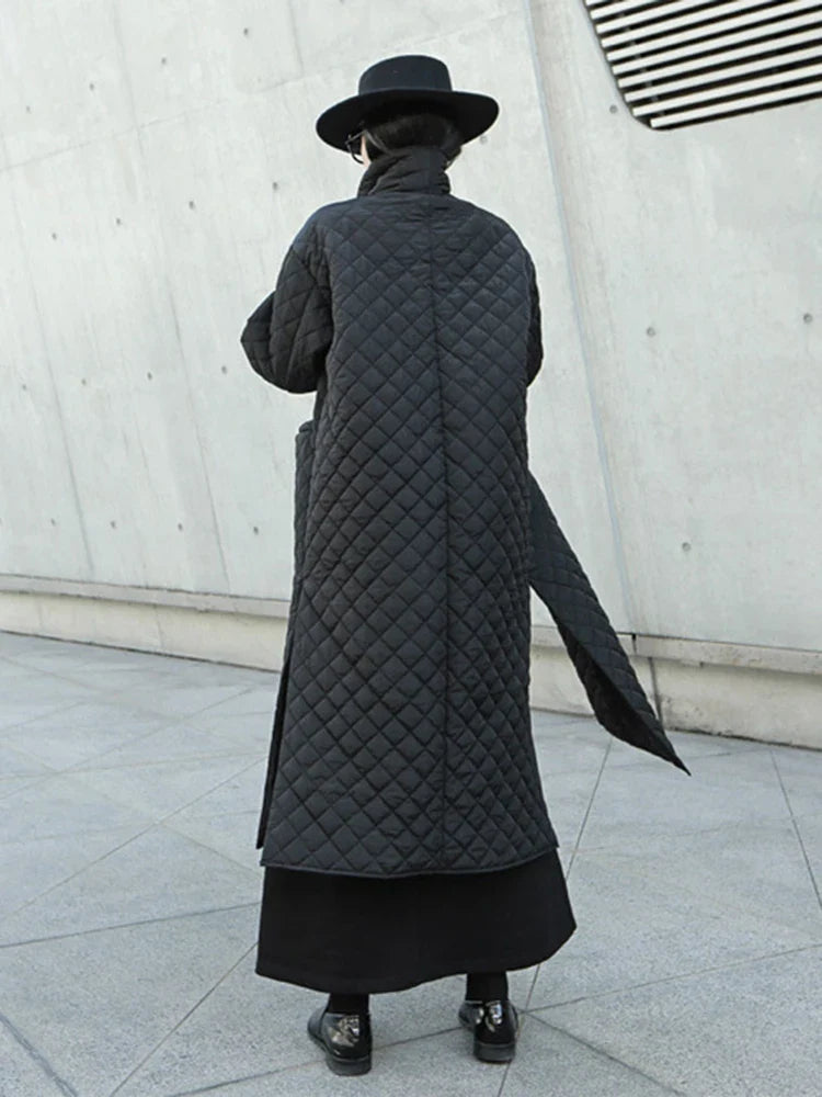 Black Long Puffer Coat
