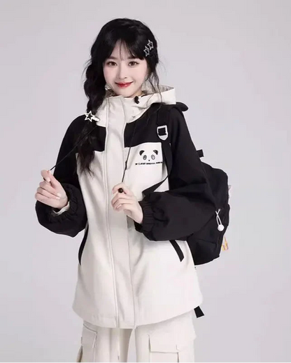 Zip-Up Hooded Jacket