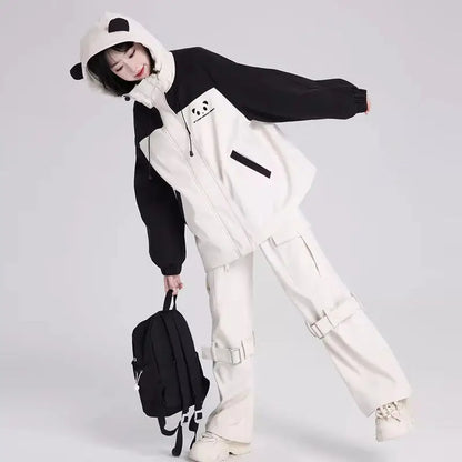 Zip-Up Hooded Jacket