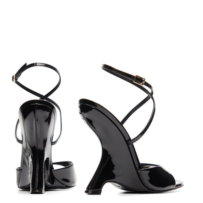 Angel 120 Noir Cuir Vernis