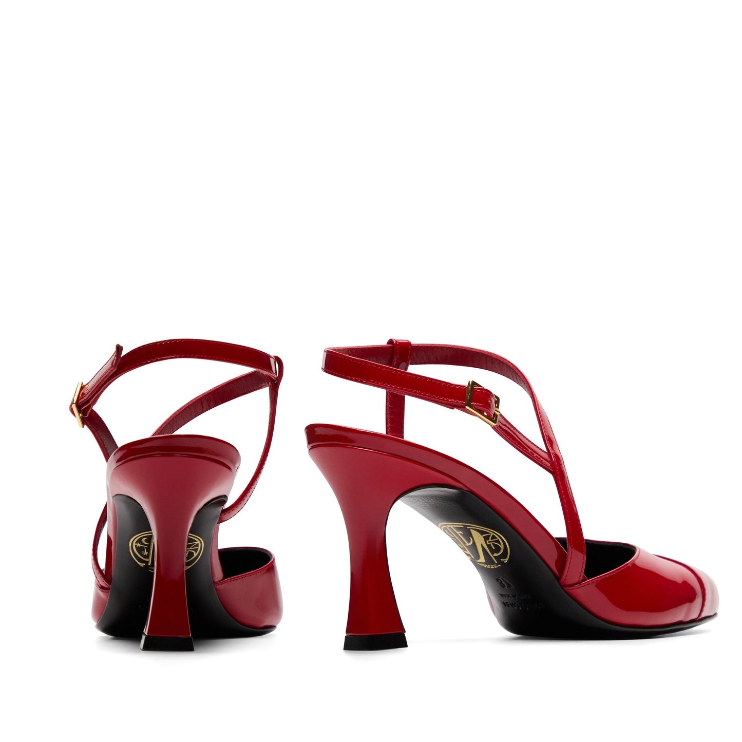 Ariane 75 Rouge Cuir Vernis
