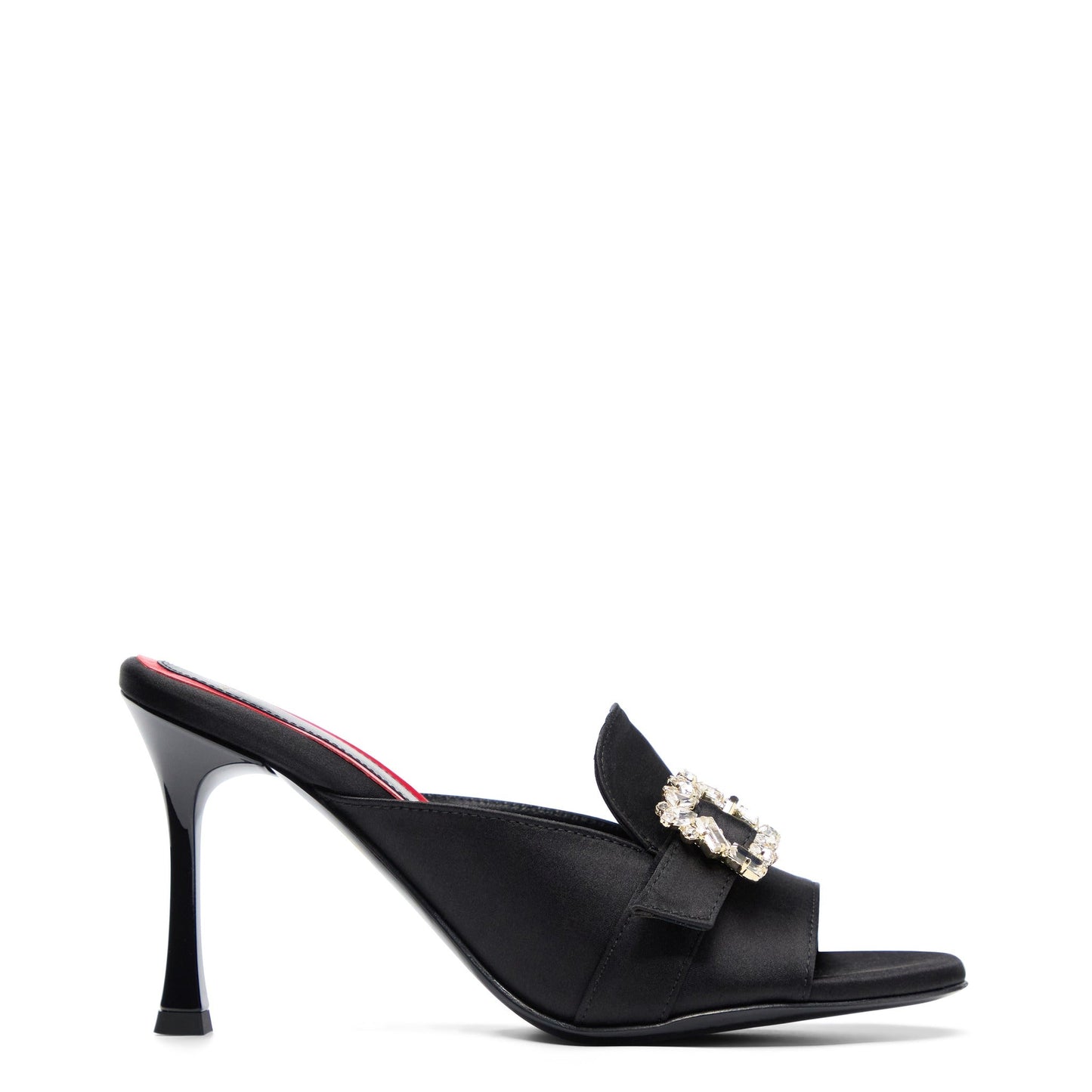 Capucine 90 Noir Satin