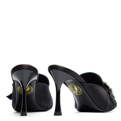 Capucine 90 Noir Satin
