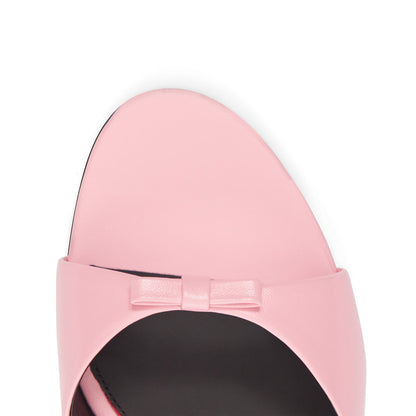 Lydalia 95 Rose Pastel Cuir Mat