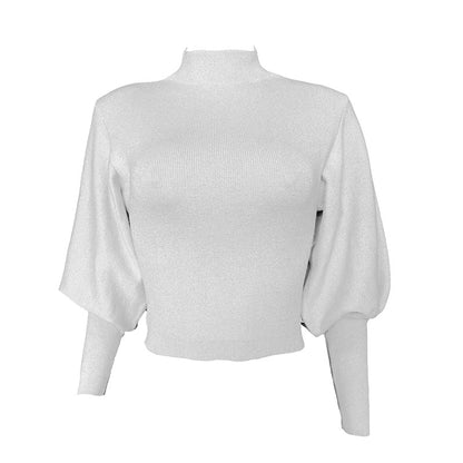 White Turtleneck Sweater